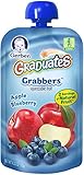 Gerber Graduates Grabbers, Apple Blueberry, 4.23 Ounce (Pack of 12)