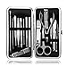Merlilive Manicure Pedicure Set Nail Clippers, 16 in 1 Professional Stainless Steel Travel & Grooming Nail Tools Kit with Portable Luxurious Travel Case