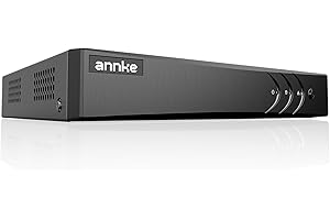 ANNKE 3K Lite 8CH Security DVR Recorder with AI Human/Vehicle Detection, H.265+ Hybrid 5-in-1 Video Recorder for Security Cam