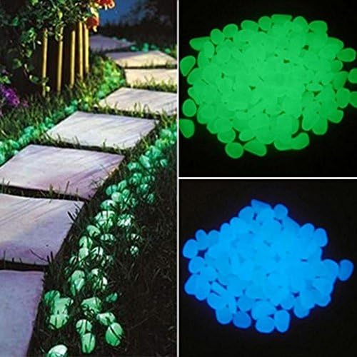 Cailloux Lumineux De Jardin Starter Lueur Solaire Dans Lobscurite Decorative Cailloux Colores Pierres Lumineuses Pour La Decoration De Passage De Jardin De Jardin Daquarium 100 200pcs Pierres Decoratives