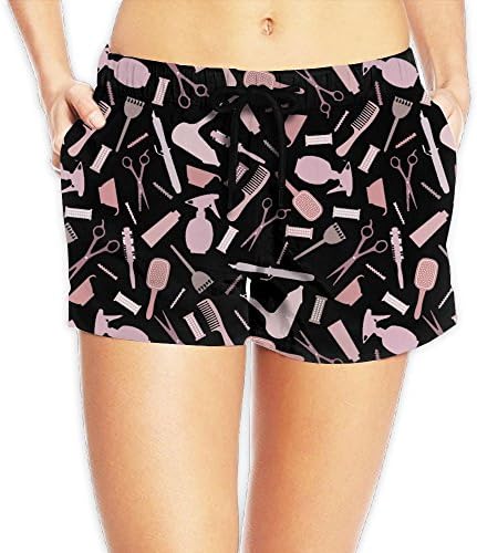 BvuVYI1 Hairdresser Haircut Tool Girl's Fashion Sexy Quick Dry Lightweight Hot Pants Waist Beach Shorts Swimming Trunks