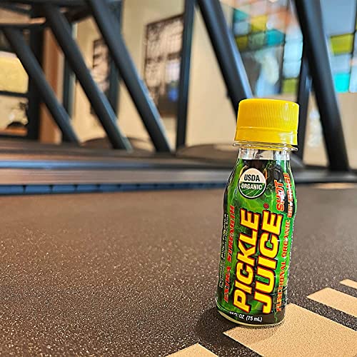 Pickle Juice Sports Drink, 2.5 oz Extra Strength Shots, USDA Organic