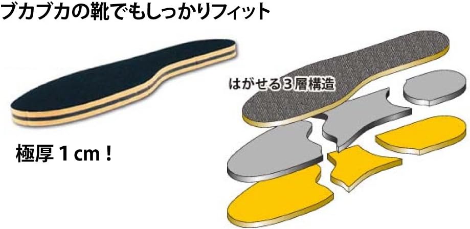 Amazon Co Jp 極厚インソール 男女兼用 1足入 L 25 27 5cm ドラッグストア