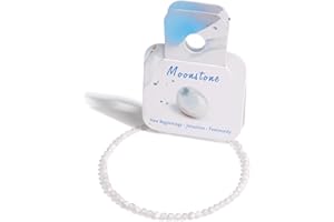 Bolinailo Healing Crystal Bracelet Clear Quartz Faceted Beaded Bracelets for Women Men 3mm Natural Stone Adjustable Handmade Stretch Bracelet Reiki Spiritual Jewelry Fashion Gifts