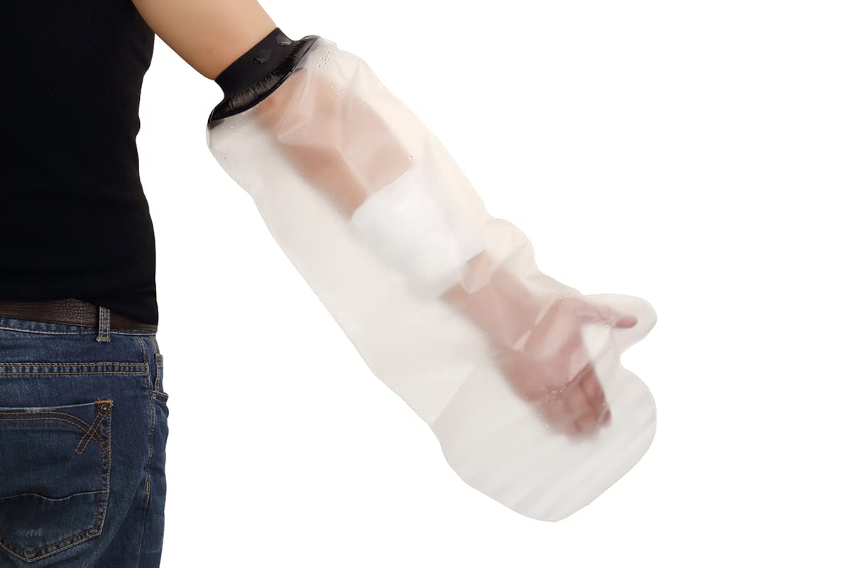 Lifeswonderful - Adult Arm (Half Length) Waterproof Plaster Cast and Dressing Protector Ideal For Showering