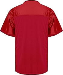 RE-HUO Blank Football Jersey Mesh Practice Athletic