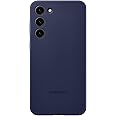 SAMSUNG Galaxy S23+ Plus Silicone Phone Case, Protective Cover w/ Color Variety, Smooth Grip, Soft and Sleek Design, US Version, EF-PS916TNEGUS, Navy