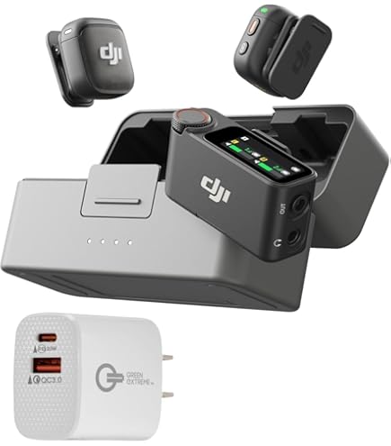 Amazon.com: DJI Mic 2 (1 TX + 1 RX) + Lavalier Mic, Wireless