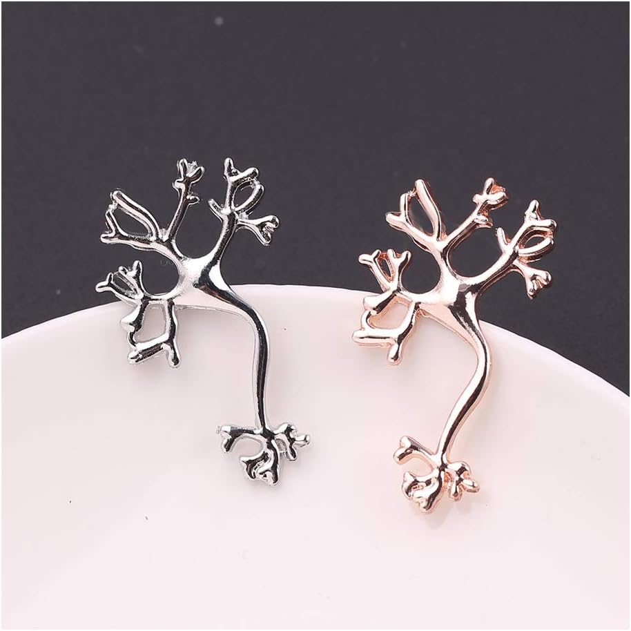 Science Medical Jewelry Nerve Cell Nerve Brooches Pins Neuron Brooch