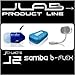 JBuds J2 Premium Hi-Fi Noise-Isolating Earbuds Style Headphones (White/Gray)