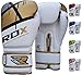RDX Maya Hide Gel Sparring Leather Boxing Gloves, Pink, 12oz