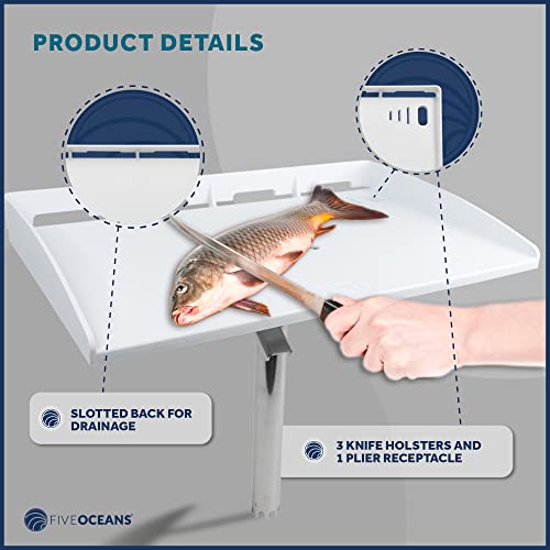 Five Oceans Boat Cutting Board, Fillet Table for Boat, Bait Table