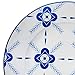 Amazon Basics 18-Piece Kitchen Dinnerware Set, Plates, Dishes, Bowls, Service for 6, Cottage