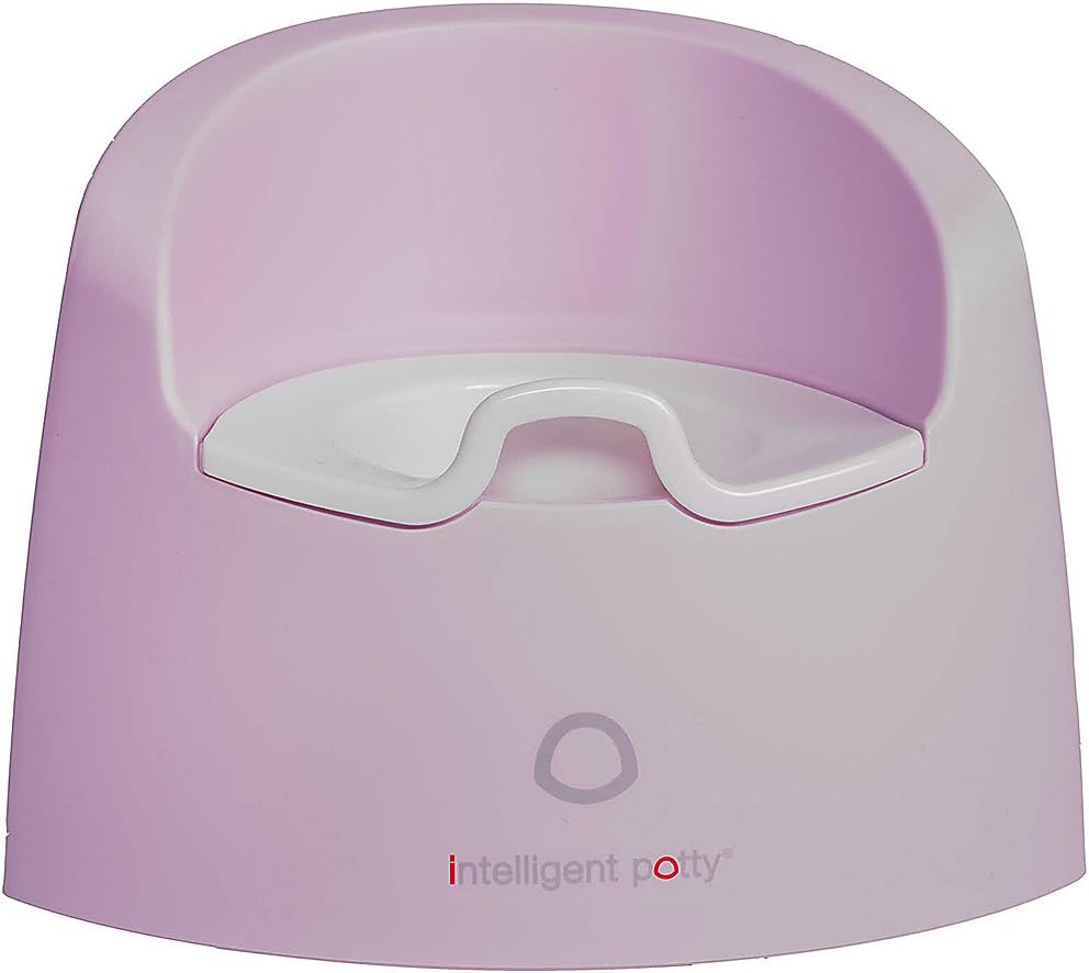 Intelligent Potty with Easy Personalized Voice Recording for Potty Training, Ergonomic Design, Re-Recordable/Removable Sound Module, Pastel Pink