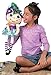 Flip Zee Girls (Zara Happy Flower 2-in-1 Plush Doll by Jay at Play Soft & Squeezable Toy Instantly Switches from 12in Baby to 18in Big Girl Surprise