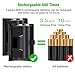 BEBONCOOL Xbox one Controller Charger 2 x 800mAh Rechargeable Battery Packs for Xbox One/One S/One X/Xbox Elite Controller Charging Station Xbox Dual Remote Charge Dockthumb 4