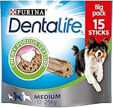 Dentalife Medium Dental Chicken Dog Chews 15 Sticks Pack of 3