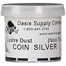 CK Products Luster Dust, Nu Silver, 2 Gram