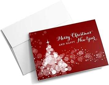 christmas cards with printed signatures