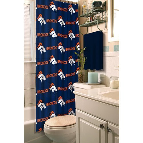 Northwest 903 NOR-1NFL903000004RET Denver Broncos NFL Shower Curtain