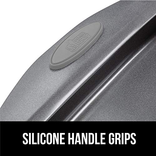 Gorilla Grip Non Stick Jelly Roll Baking Pans, Thick Warp Proof, 3