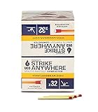 UCO Compact Strike Anywhere Stormproof Matches 10 Boxes/32 Matches Per Box