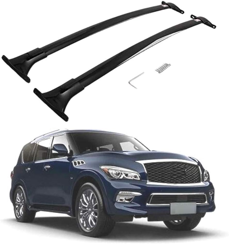 Titopena Roof Rack Cross Bars fit for Infiniti QX80 QX56 20112021 Aluminum Cross