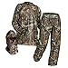 HECS Suit Turkey Hunting Clothing with Human Energy Concealment Technology - Camo 3 Piece Shirt, Pants, Headcover - Lightweight Breathable in Mossy Oak Country & Realtree Xtra | Mossy Oak, X-Large