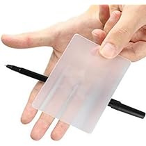 TOYANDONA – Feuille Lenticulaire Transparente – Matériau D'Invisibilité Pour Magicien – Haute Transparence, 30x20 Cm – Accessoire D'Illusion Close-Up