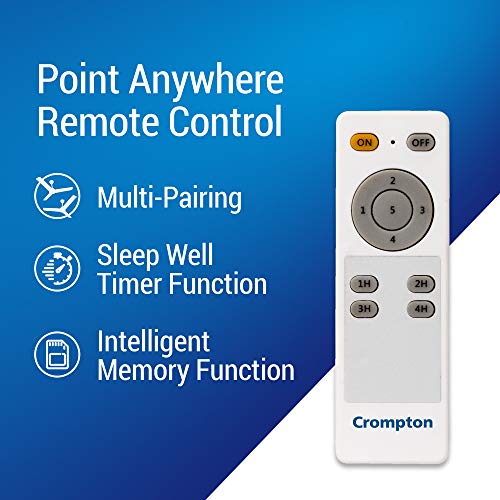 Crompton Silent Pro Enso 1225 mm (48 inch) ActivBLDC Remote Controlled