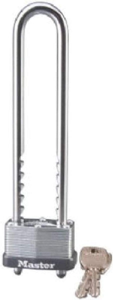 Master Lock 517D Laminated Padlock with Long Shackle: Home Improvement