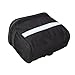 Sizet 3.5L Bicycle Cycling Basket Handlebar Bag with Sliver Grey Reflective Stripe Outdoor Mountain Road MTB Bike Handlebar Bag – Blackthumb 1