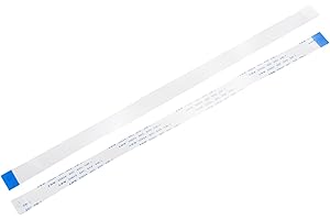 uxcell 10pcs FFC Flexible Flat Cable, 22 Pins 0.5 mm Pitch 250mm FPC FFC Flexible Ribbon Cable for LCD TV Car Audio DVD Player Laptop (B Type)