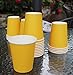 Hot Party Paper Cups, 8 Ounce, 50 Count, Multiple Colors (Yellow)