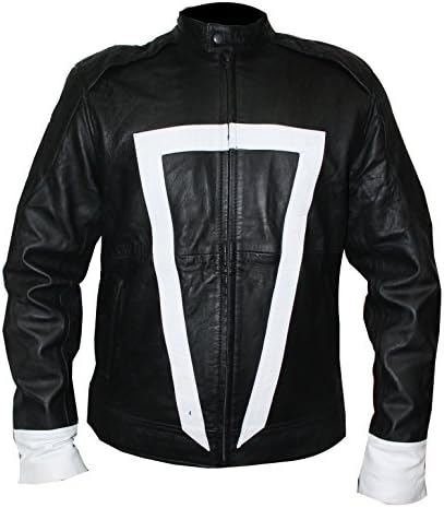 Leather Trends Ghost Rider Jacket Agents Of Shield Ghost Rider Robbie Reyes Jacket Gabriel Luna Biker Leather Jacket-Best SELLER