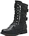 DREAM PAIRS Women's Terran Black Mid Calf Built-in Wallet Pocket Combat Boots - 6 M US