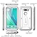LG V30 Case, SUPCASE Full-body Rugged Holster Case with Built-in Screen Protector for LG V30, LG V30s, LG V30 Plus,LG V35,LG V35 ThinQ 2017 Release, Unicorn Beetle PRO Series (White/Gray)