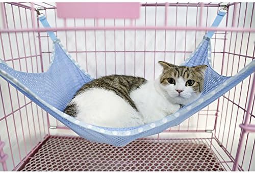 DogLemi Summer Explosions Breathable Cool Mesh Big Cat Hammock (Blue, Large)