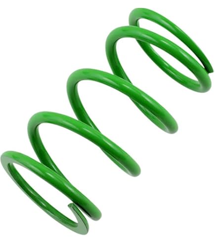 Team Steel Clutch Spring – Black/Green, 140-220 Lbs, Team Part #210186