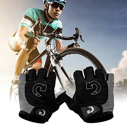 Biking gloves with padded foam palm, $8.89.