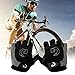 GEARONIC Cycling Bike Bicycle Motorcycle Glove Shockproof Foam Padded Outdoor Workout Sports Half Finger Short Gloves - Gray XL