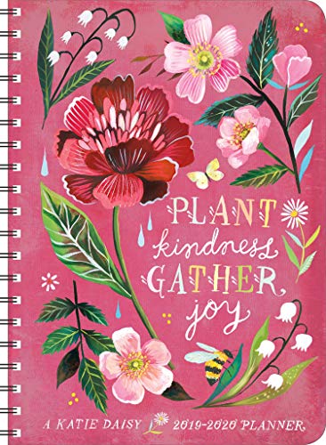 Katie Daisy 2019 - 2020 On-the-Go Weekly Planner: 17-Month Calendar with Pocket (Aug 2019 - Dec 2020, 5" x 7" closed)