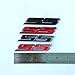 1pc OEM Black Ss Emblem 3D Badge Decal Compatible with Camaro Ss Z71 1LE Flat Matte