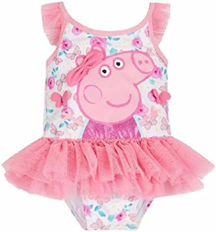Sidney Girls Summer Peppa Pig One-Piece Bikini Swimsuit