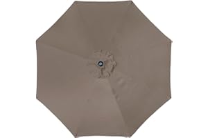 ontheway Patio Umbrella Enhanced Replacement Canopy Market Table 8 Ribs Umbrella Canopy