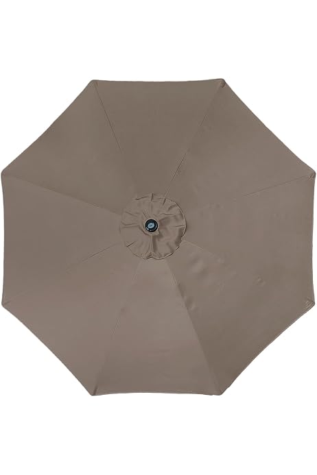 10 aluminum solar lighted offset patio umbrella with base 10' Solar Cantilever Umbrella - LED Lights & UV Protection