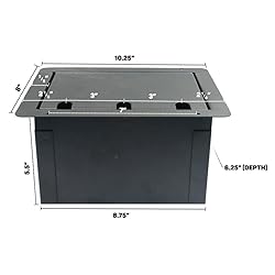 Elite Core FBL8 Recessed Floor 8 XLRF + Duplex AC