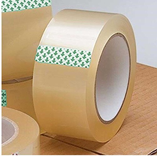 Clear Packing Tape 2" x 110 Yards Strong Heavy Duty Sealing Adhesive Tapes for Moving Packaging Shipping Office and Storage 1 Roll - Thumbnail 2