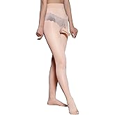 BEFASY Men's Sexy 8D Oil Nylon Sheer Pantyhose High Elastic Shiny Glossy Stockigs Shaping Tights