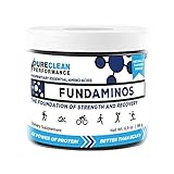 Essential Amino Acid Powder: FundAminos - Jar (30 Serving - 195G), Vegan, Great Tasting, Naturally-Flavoured, Best Priced, Compare to MAP and PerfectAmino, 30 Servings